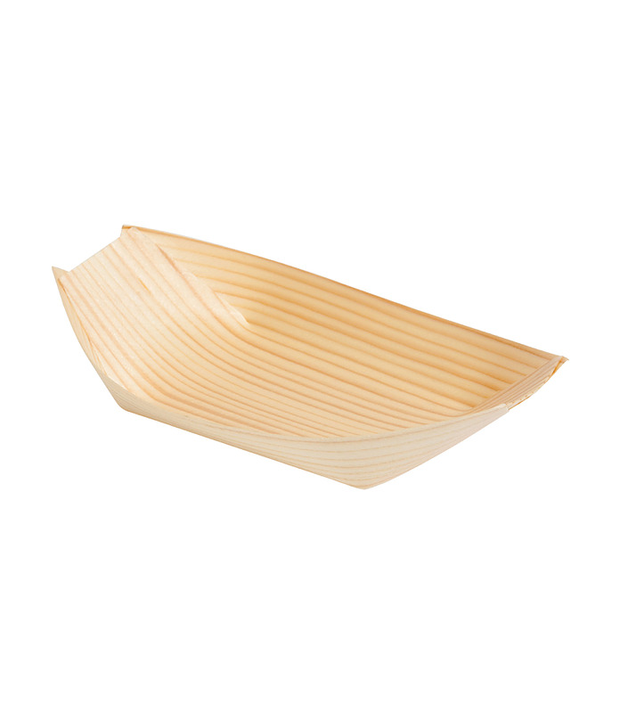 Oval Boat Biowood 170 x 85mm 
