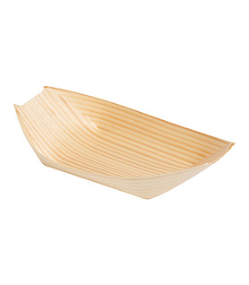 Oval Boat Biowood 225 x 110mm 