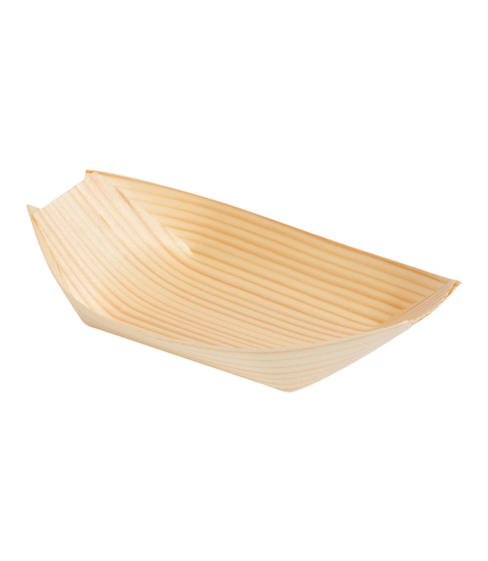Oval Boat Biowood 225 x 110mm 