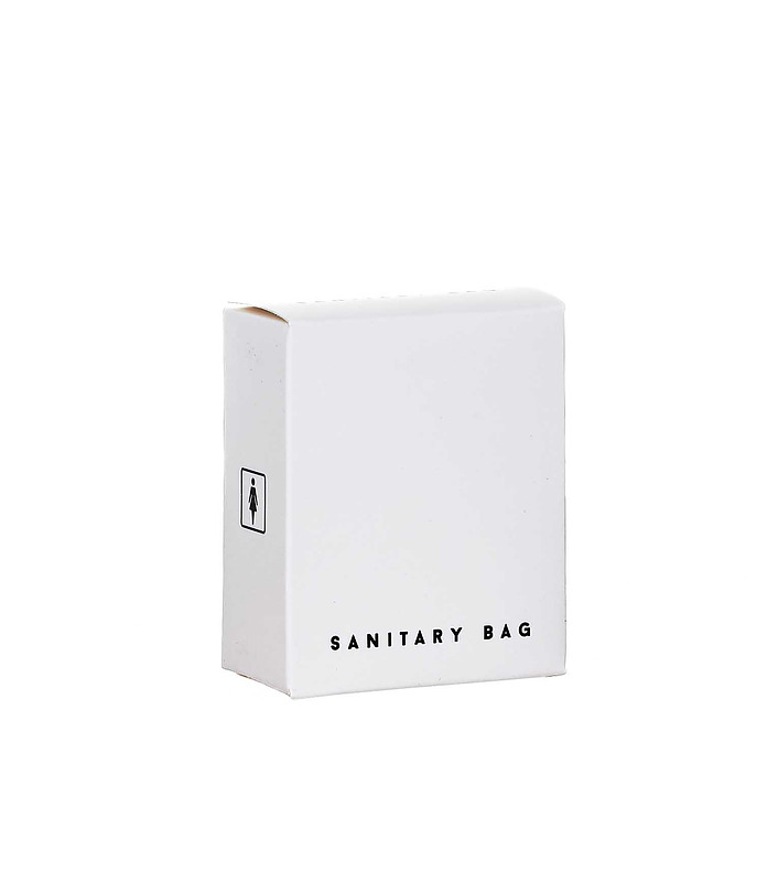 Pure White Sanitary Bag