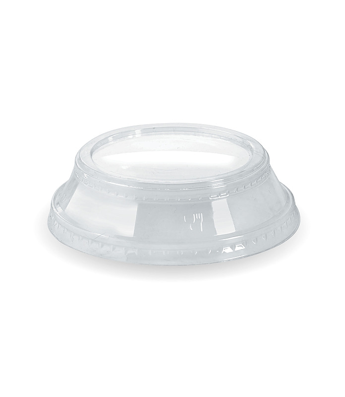 BioPak Dome Lid No Hole 300-700ml Cups 