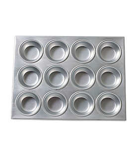 Muffin Pan Aluminium 12 Cup 