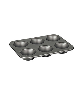 Muffin Pan Non-Stick 6 Cup