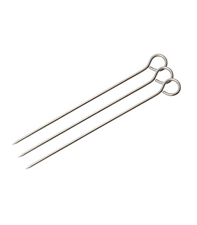 Skewer Stainless Steel 200mm 12pkt
