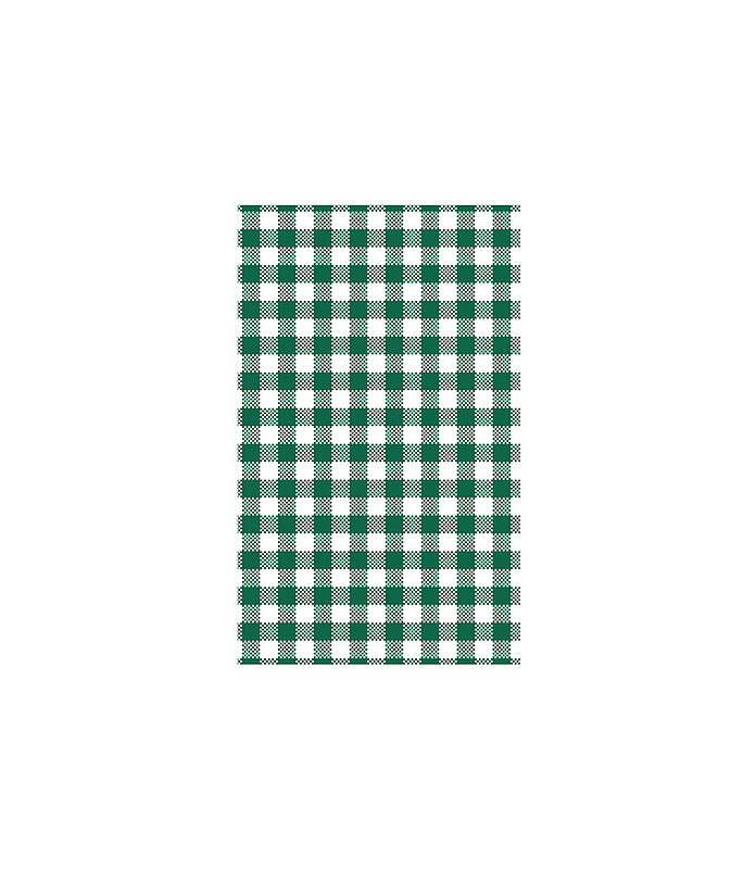 Greaseproof Moda Gingham Green 190 x 310mm