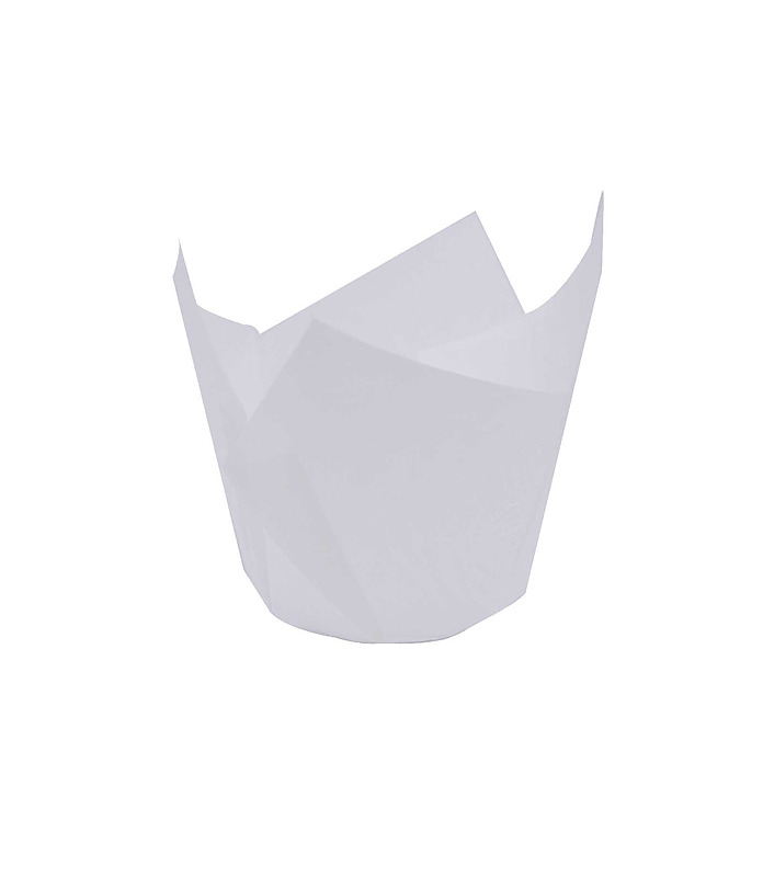 Muffin Wrap Tulip White 