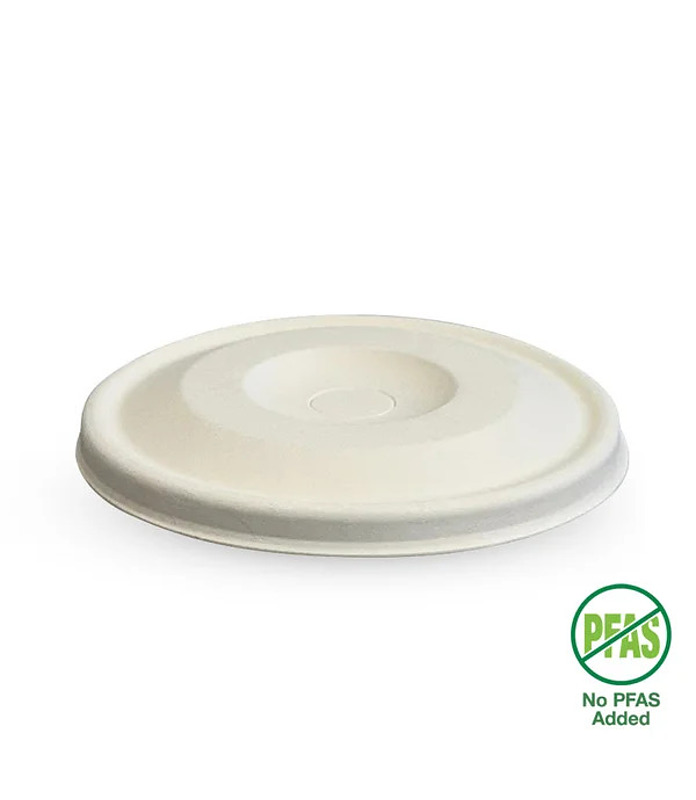 Cold Cup Paper Flat Lid 90mm 