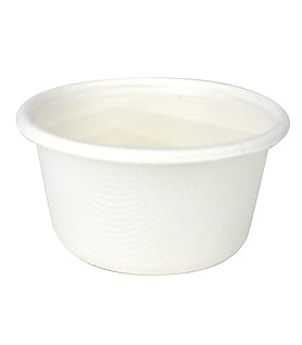 ECO-GO Sugarcane Sauce Cup White 60ml 1000 Per Ctn