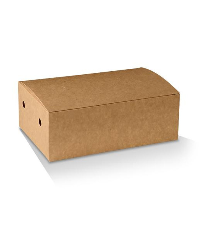 Snack Box Medium Kraft/White 172 x 104 x 66mm