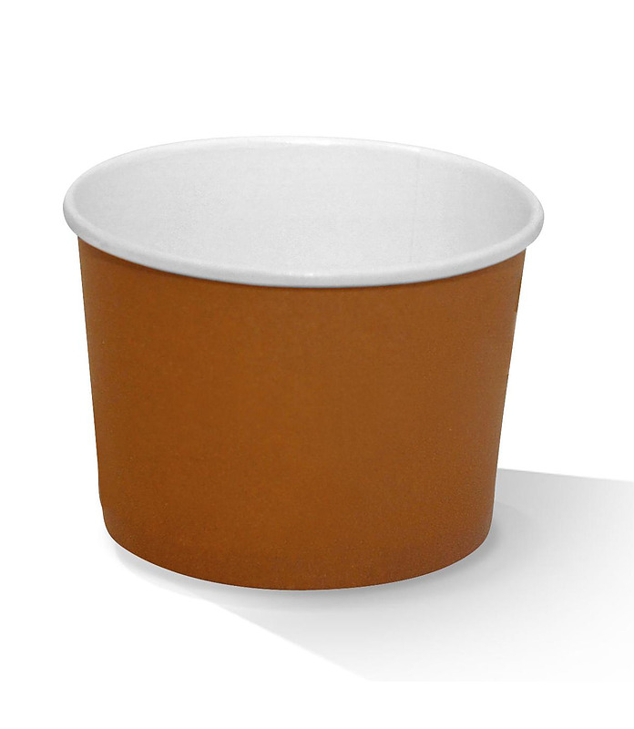 Container Heavy Board Round PLA 16oz 115 x 80mm