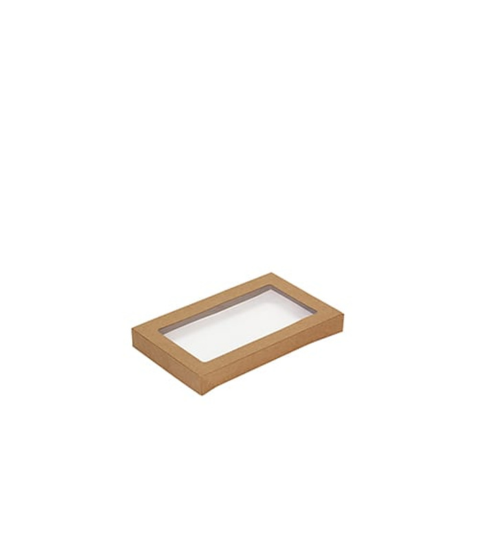 Catering Lid Kraft #1 With Window