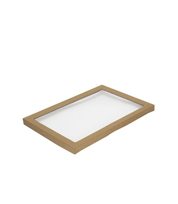 Catering Lid Kraft #4 With Window