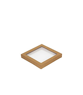 Catering Lid Kraft #5 With Window