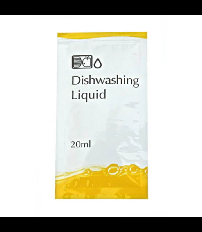 Dishwashing Liquid Sachets 20ml (500 Per Carton)