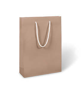 Paper Bag Triple Bottle Rope Handle Kraft 350 x 255 x 90mm