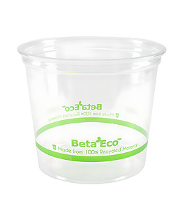 BetaEco Green RPET Deli Container 710ml