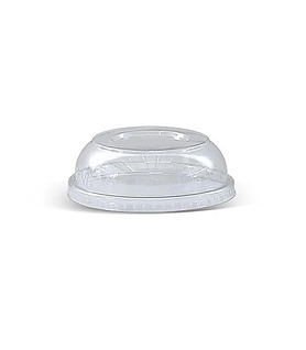 BetaEco Dome Lid (no hole) for RPET Deli Containers 