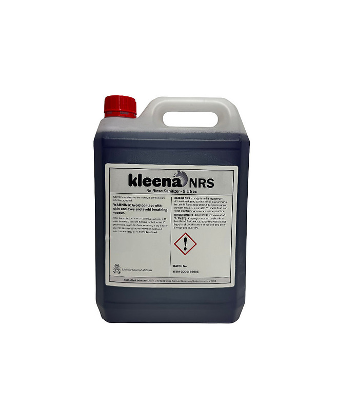 Kleena NRS No Rinse Sanitizer 5L 