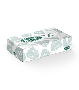 Sorbent Professional Silky White Facial Tissue 2 Ply 100 Sheets