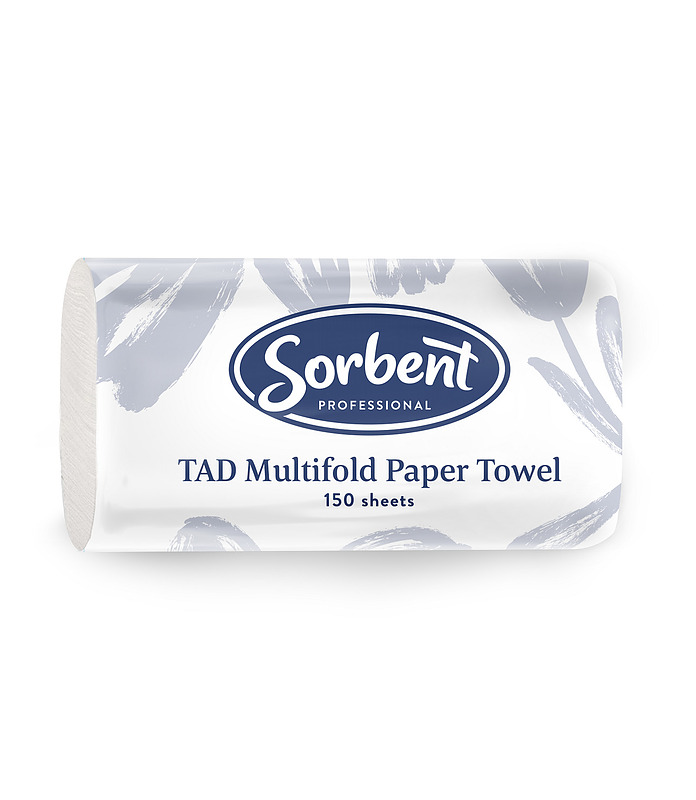 Sorbent Professional TAD Multifold Hand Towel 1 Ply 150 Sheets 