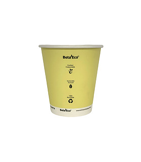 BetaEco PLA Cold Cup Yellow 300ml