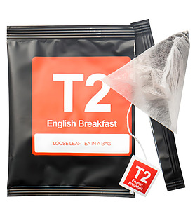 T2 English Breakfast Tea in Sachet