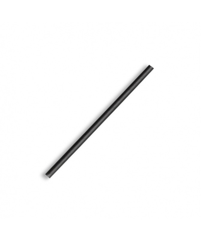 Black Cocktail Paper Straw 2500 Per Ctn