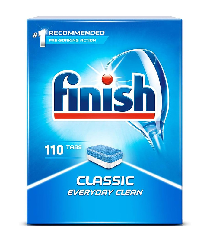 Finish Classic Dishwashing Tablets 110 Ctn CLEARANCE
