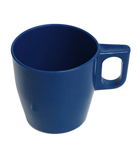 Cup Stackable High Heat Blue 250ml 85 x 64mm