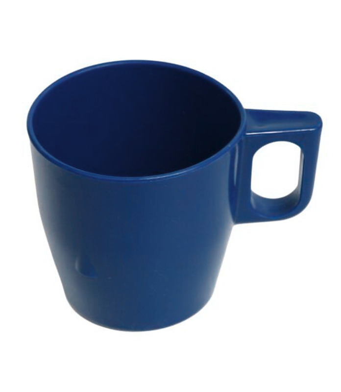 Cup Stackable High Heat Blue 250ml 85 x 64mm Cup Stackable High Heat Blue 250ml 85 x 64mm