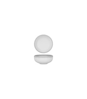 Tablekraft Bistro Deep Flared Bowl Frosted Steel 116 x 53mm (4)