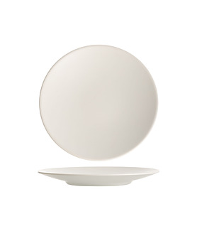 Coucou Melamine Microwave & Oven Safe Round Plate White 205mm (12/48)
