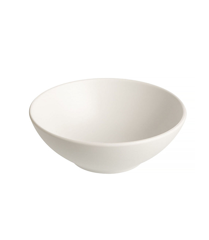 Coucou Melamine Microwave & Oven Safe Round Bowl White 160mm