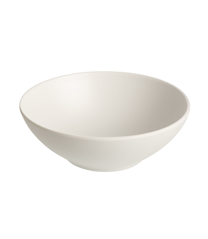 Coucou Melamine Microwave & Oven Safe Round Bowl White 187mm