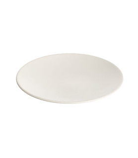 Coucou Melamine Round Plate White 205mm