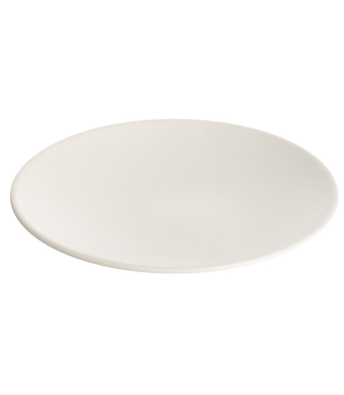 Coucou Melamine Round Plate White 250mm