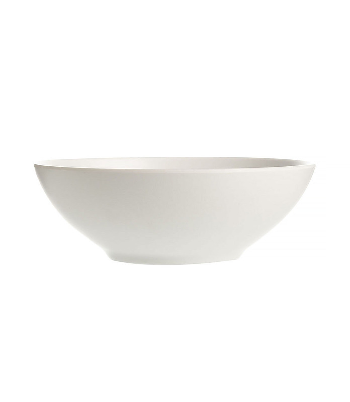 Coucou Melamine Round Bowl White 210mm