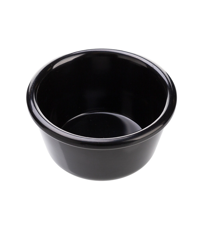 Melamine Ramekin Black 120ml