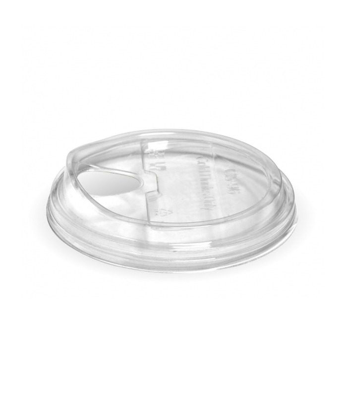 BioPak Clear Sipper Lid Suits 300-700ml Cups
