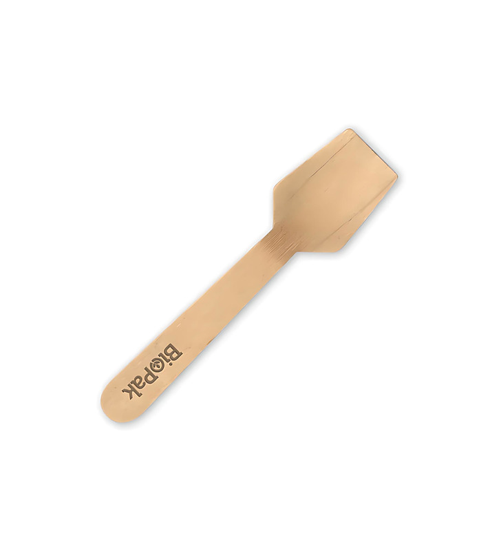 Wooden Icecream Spoon 100mm Teaspoon (2000)