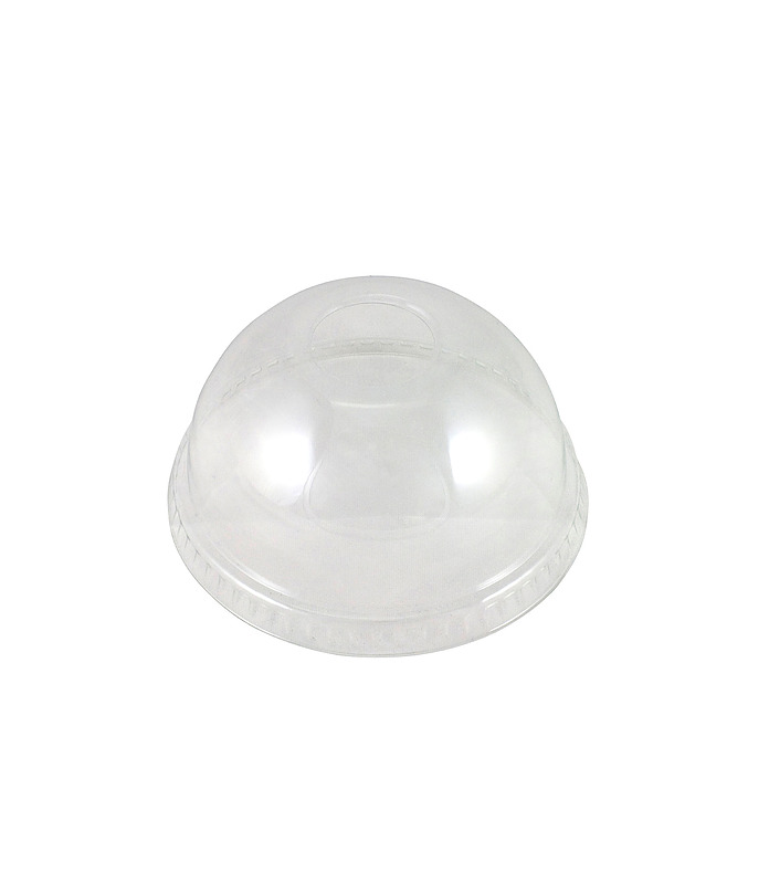 Plastic Cup Domed Lid 80mm 1000 Per Ctn