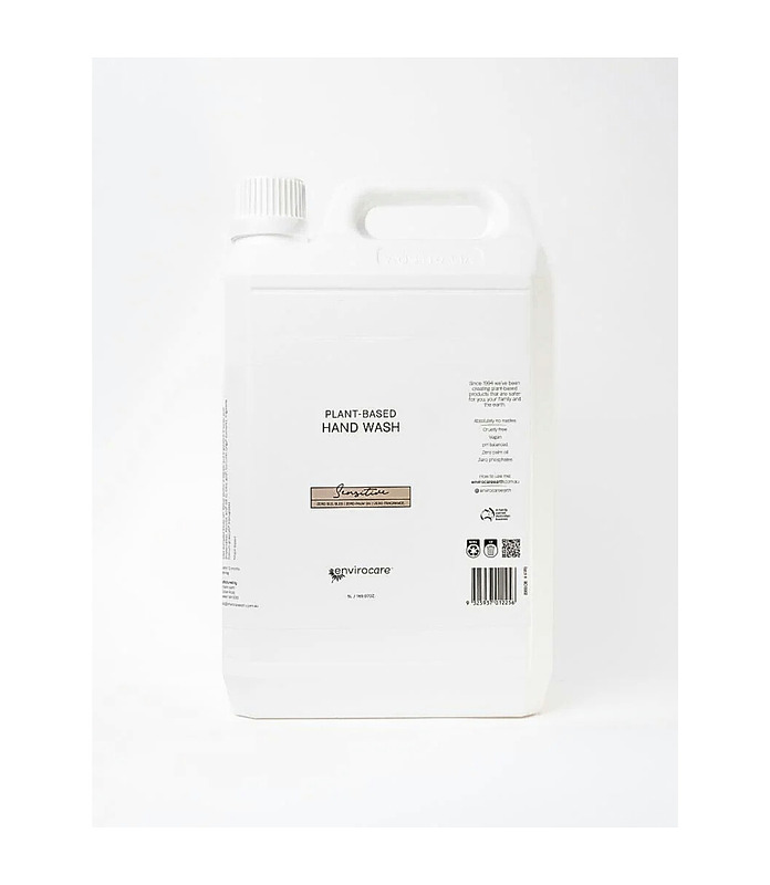 Envirocare Sensitive Plant Based Hand Wash 5 Litre Refill