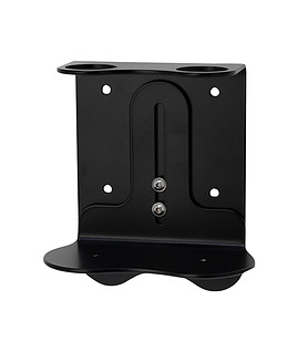 Double Wall Bracket Stainless Steel Matte Black