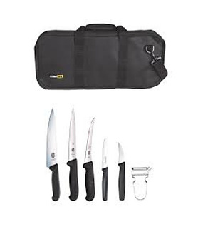 Victorinox 7 Piece Apprentice Hospitality Kit Black