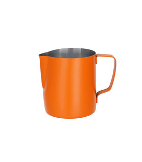 Brew Milk Jug S/S Orange Almond Milk 600ml