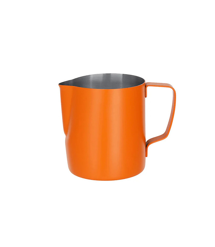 Brew Milk Jug S/S Orange Almond Milk 600ml