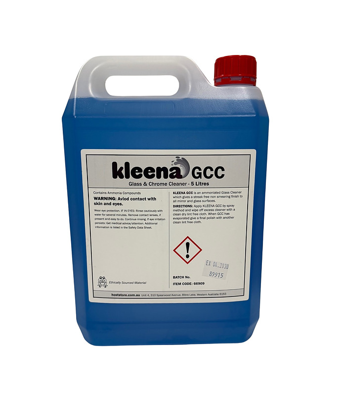 Kleena GCC Glass & Chrome Cleaner 5L 