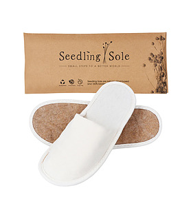 Slippers Seedling Sole Biodegradable Open Toe