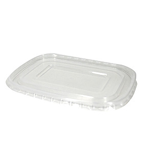 Deli Rectangular RPET Lid Cold Use Only 173 x 120mm Suits 51060-51063 (300)