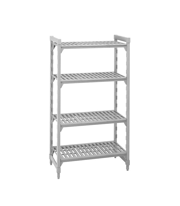 Shelving 4 Tier Polypropylene 910 x 455 x 1800mm